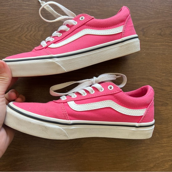 Girls Vans Sneakers pink in size 3 - Picture 3 of 5